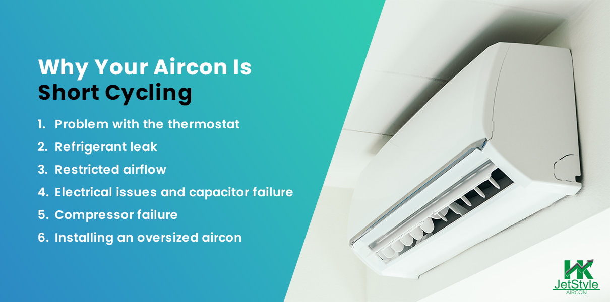Why is my aircon short cycling Aircon maintenance Singapore