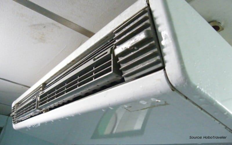 Water Leakage from the Aircon Unit