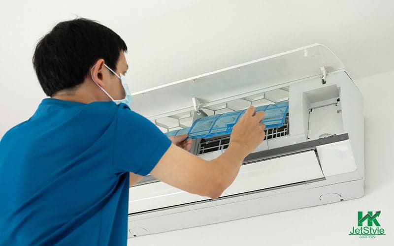 Perfoming Aircon Maintenance Troubleshoot