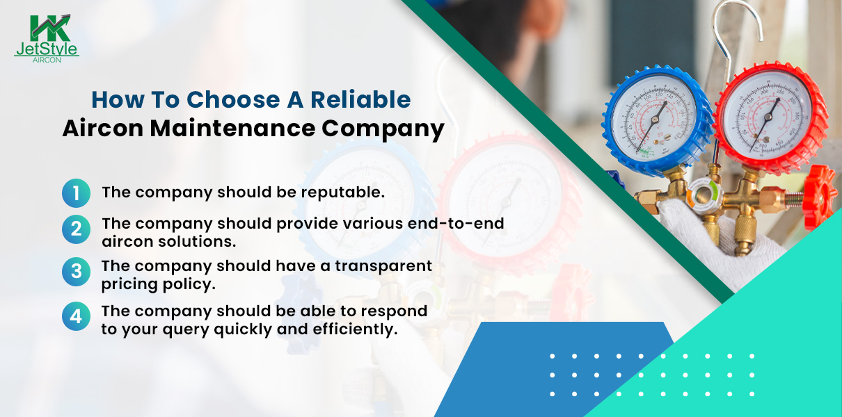 How To Choose A Reliable Aircon Maintenance Company