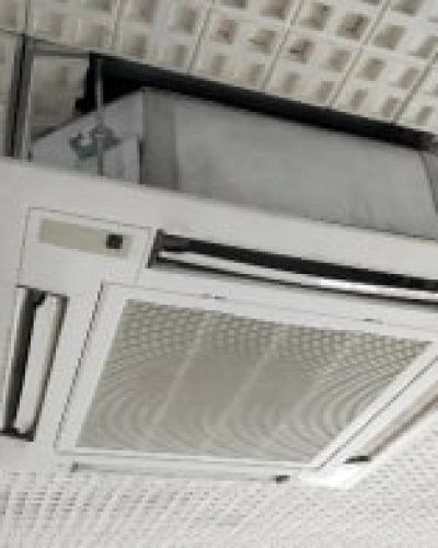 air-conditioning-hanging-from-ceiling-cassette-type-air-conditioner-hvac-system